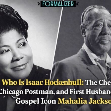 Mahalia Jackson performing in Chicago, circa 1961 — she was married to Isaac Hockenhull from 1941 to the early 1940s